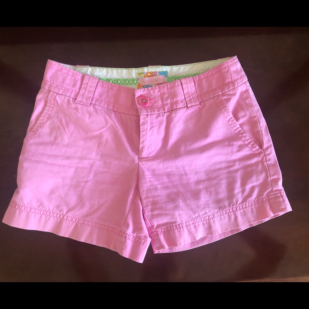 Lilly Pulitzer pink shorts size 2